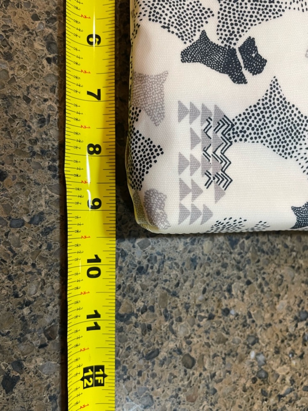 RADLEY LONDON Cream and Navy Crossbody Bag with Scottie Dog Print - Picture 12 of 12